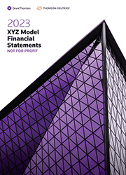 XYZ Model Financial Stmts Not For Profit 2023